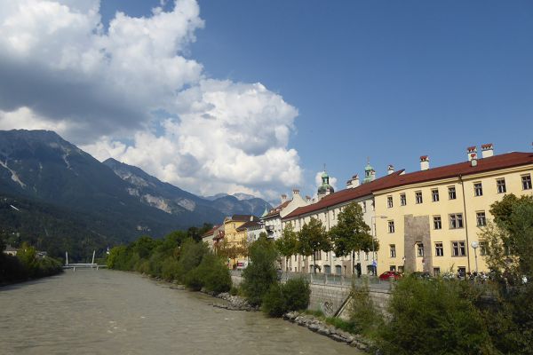River Inn and Innsbruck's Old Town