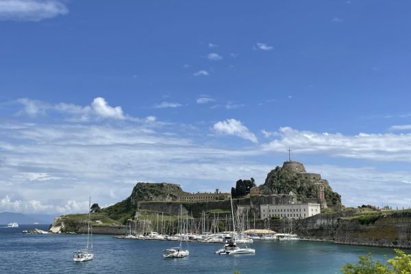 The Old Fortress in Corfu Town