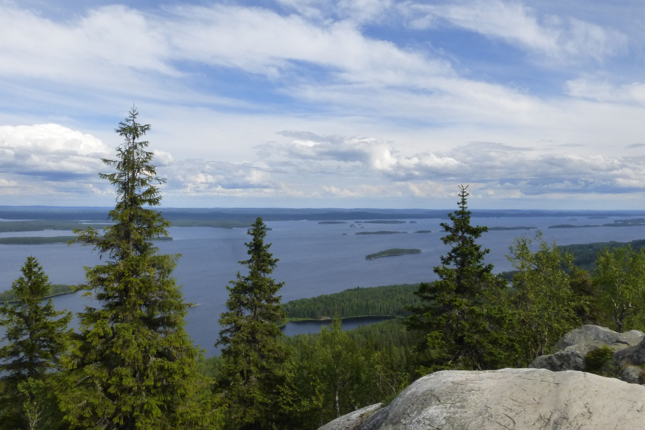 Finland lake Pielinen