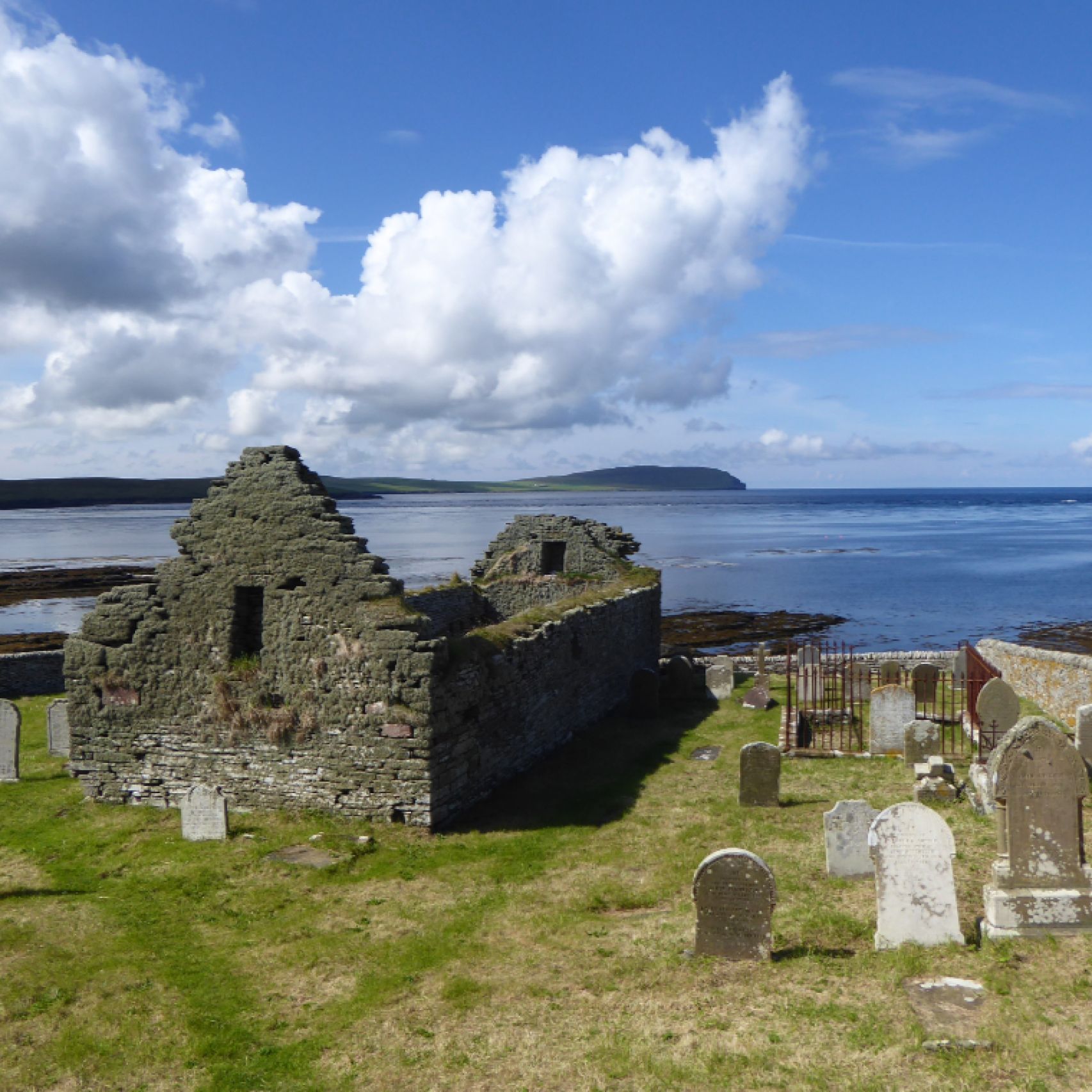 Orkney Rousay church