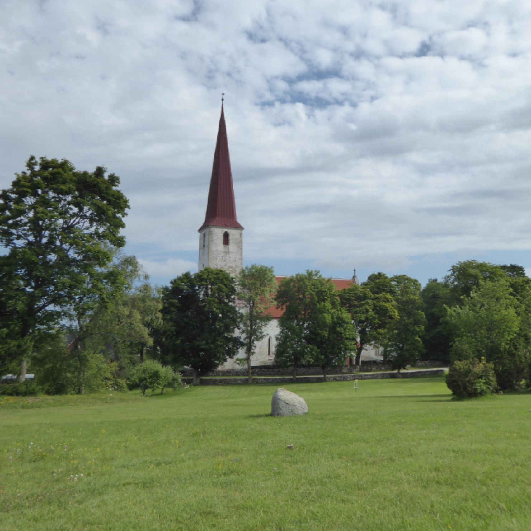 Estonia Kihelkonna church