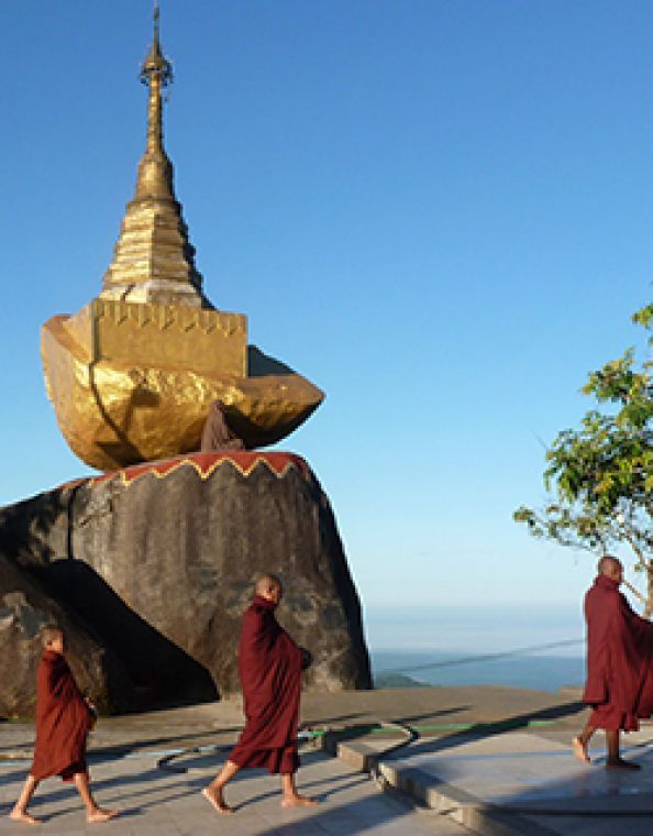 Myanmar monks