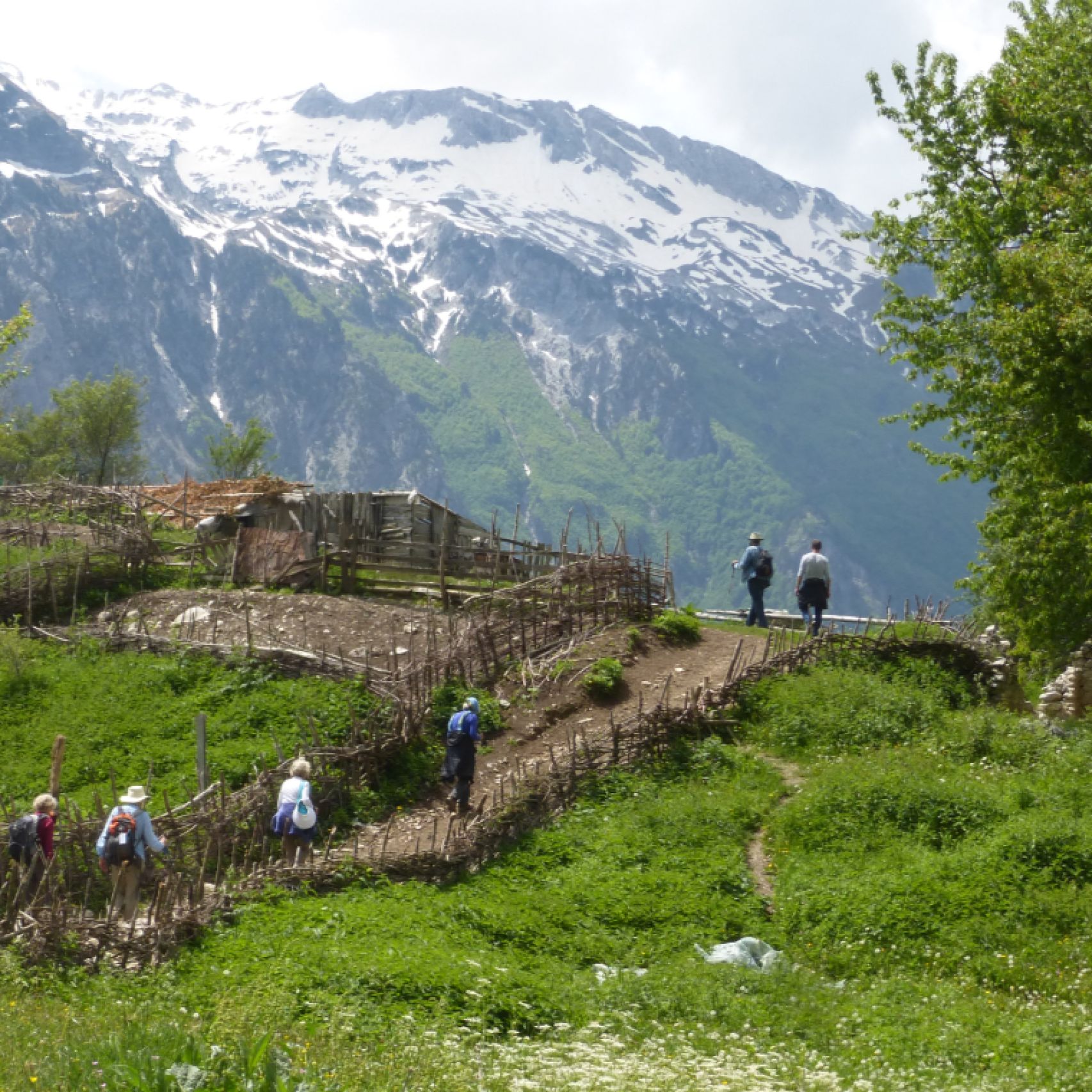 Albania mountain walk