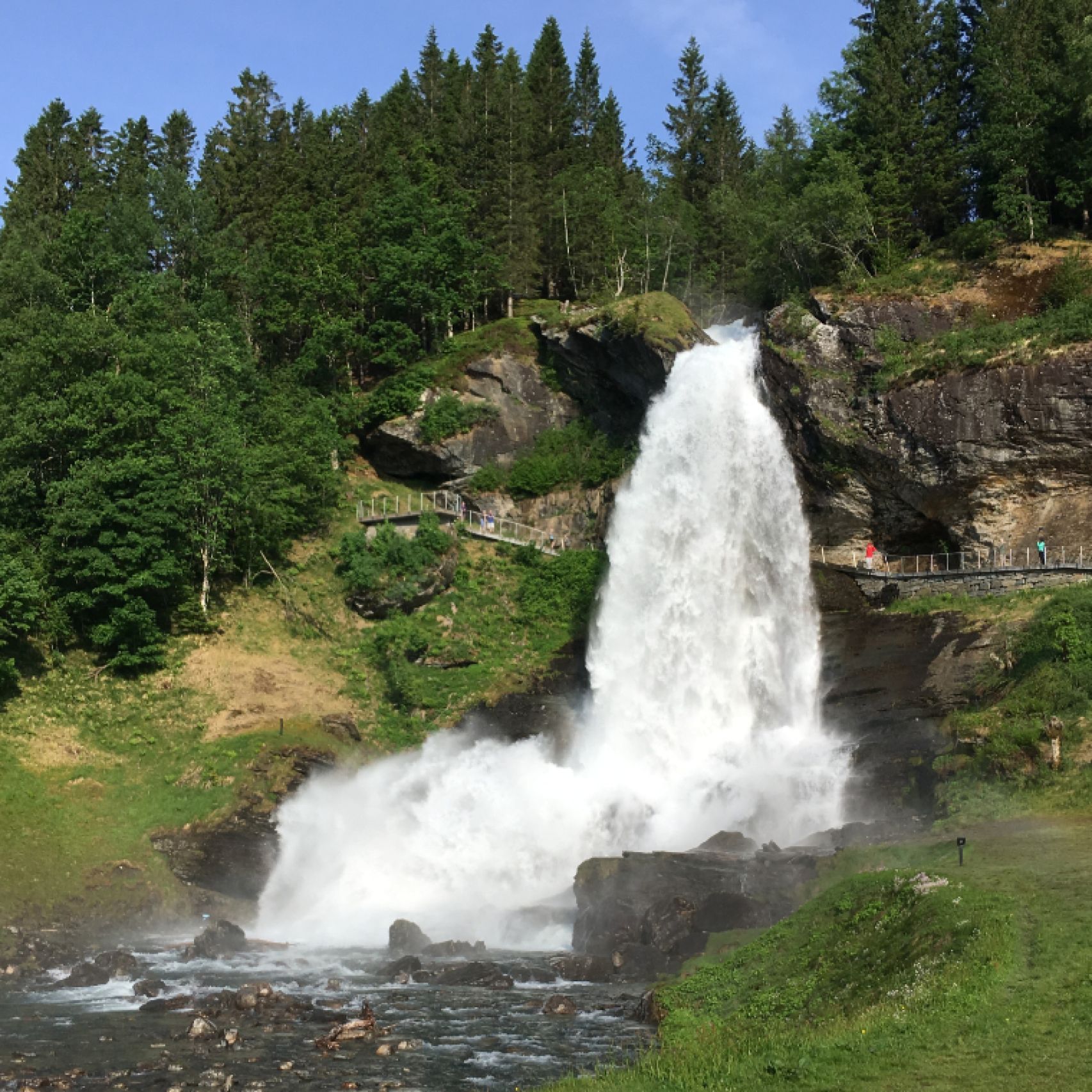 Norway waterfall