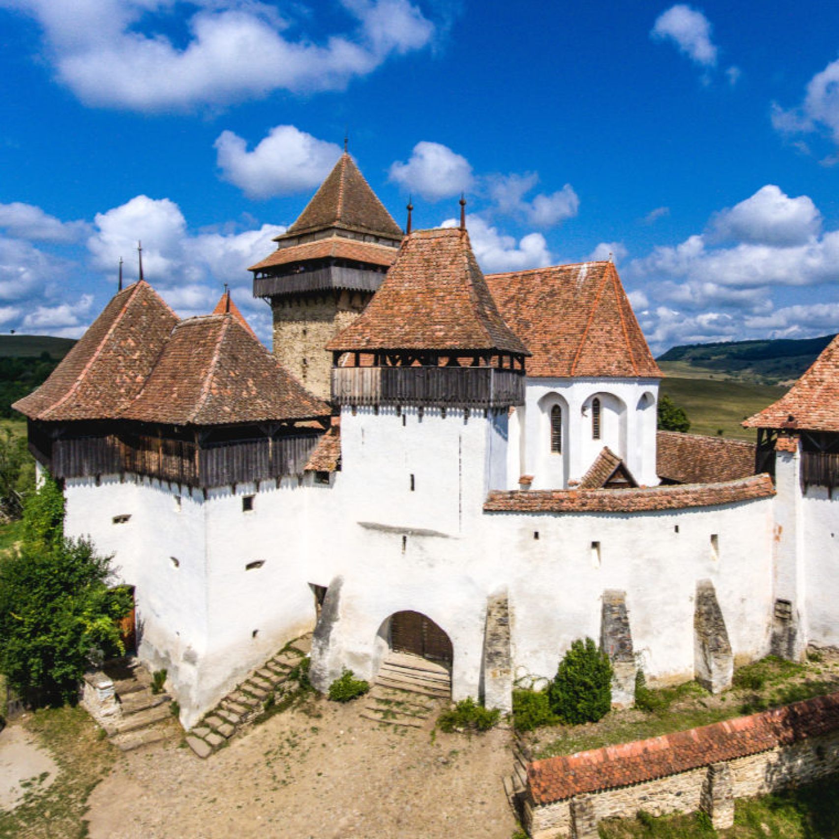 Romania Viscri church