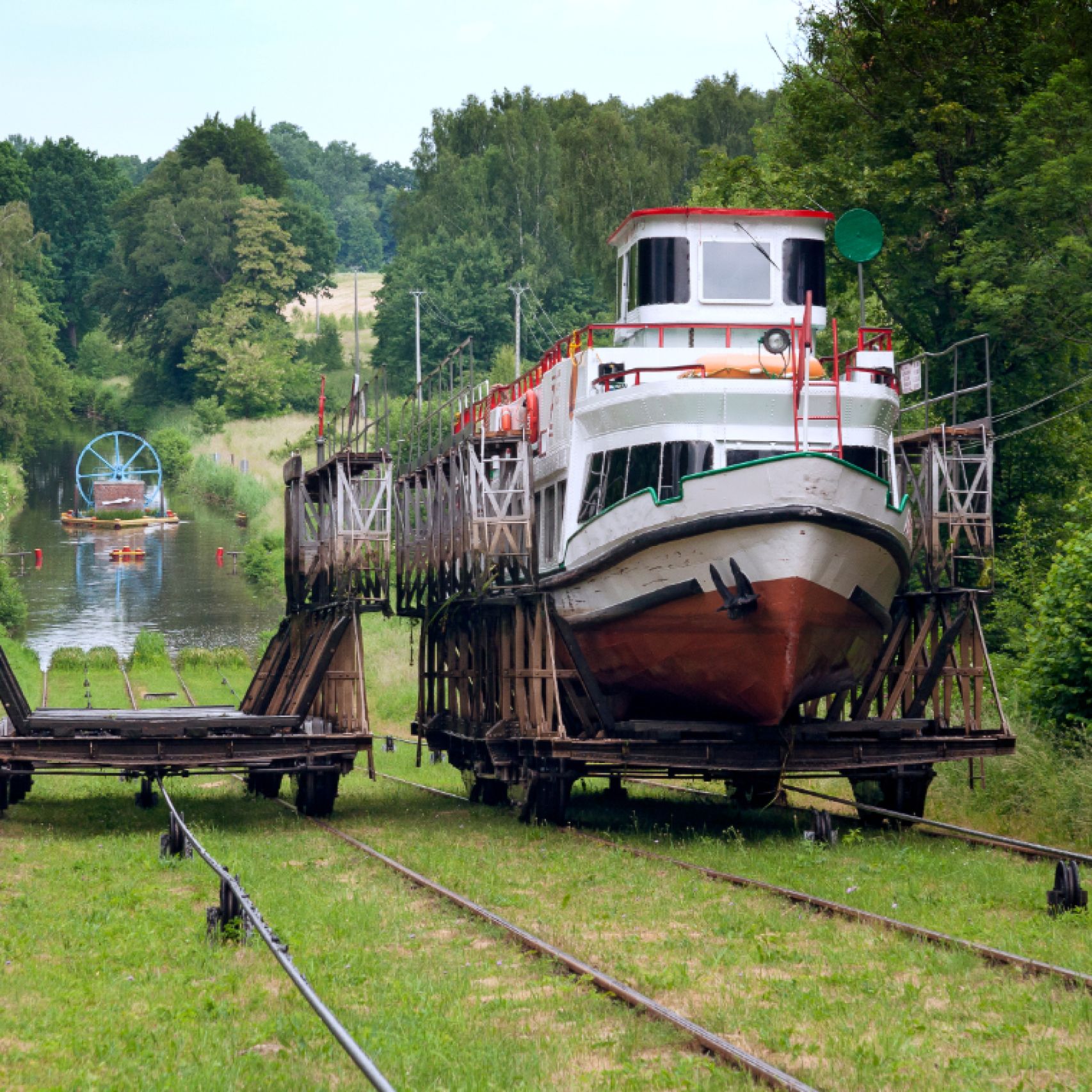 Gdansk Elblag canal boat